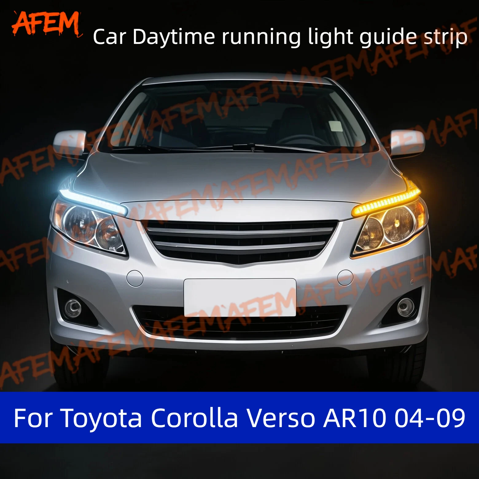 2Pcs 12V Led Guide Strip Headlight For Car Daytime Running Lights Turn Signal Bulb DRL For Toyota Corolla Verso AR10 04-09
2Pcs 12V Led Guide Strip Headlight For Car Daytime Running Lights Turn Signal Bulb DRL For Toyota Corolla Verso AR10 04-09