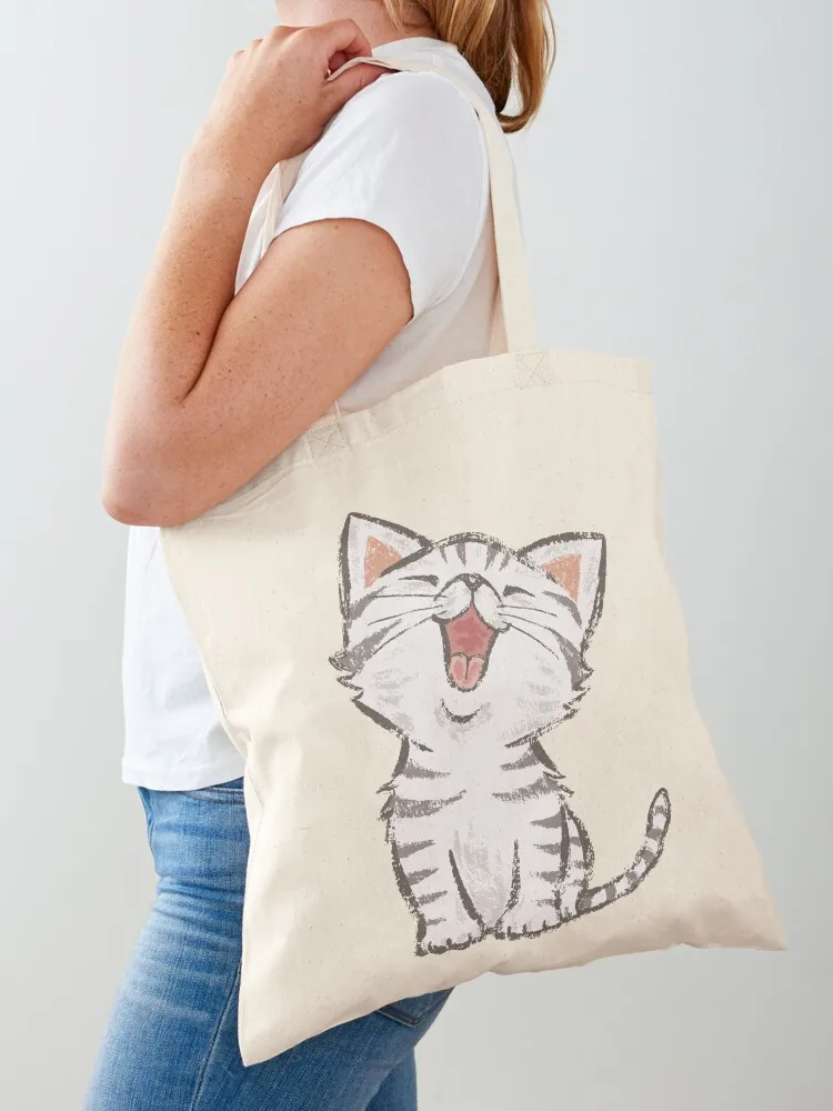 American Shorthair happy Tote Bag custom fabric bag shopping bags foldable women bag
American Shorthair happy Tote Bag custom fabric bag shopping bags foldable women bag