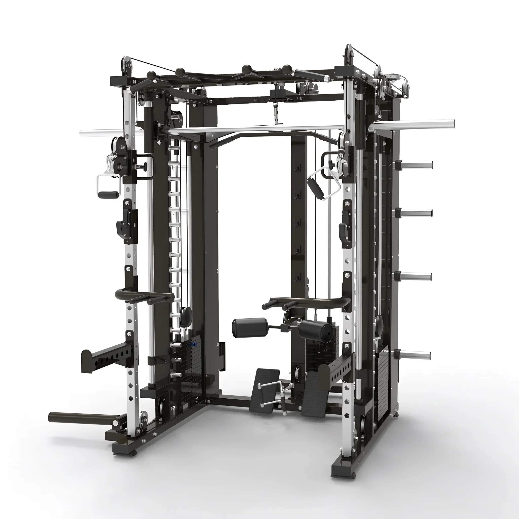 Hot Selling Fitness Commercial Gym Home Black Smith Machine Multi Gym Machine Fitness Equipment Smith Machine
Hot Selling Fitness Commercial Gym Home Black Smith Machine Multi Gym Machine Fitness Equipment Smith Machine