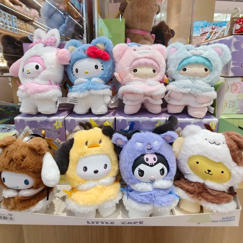 Genuine Sanrio Small Cloak Series Vinyl Plush Keychain Blind Box Trendy Toy Gift Desktop Customize Surprise Box Display Gifts
Genuine Sanrio Small Cloak Series Vinyl Plush Keychain Blind Box Trendy Toy Gift Desktop Customize Surprise Box Display Gifts