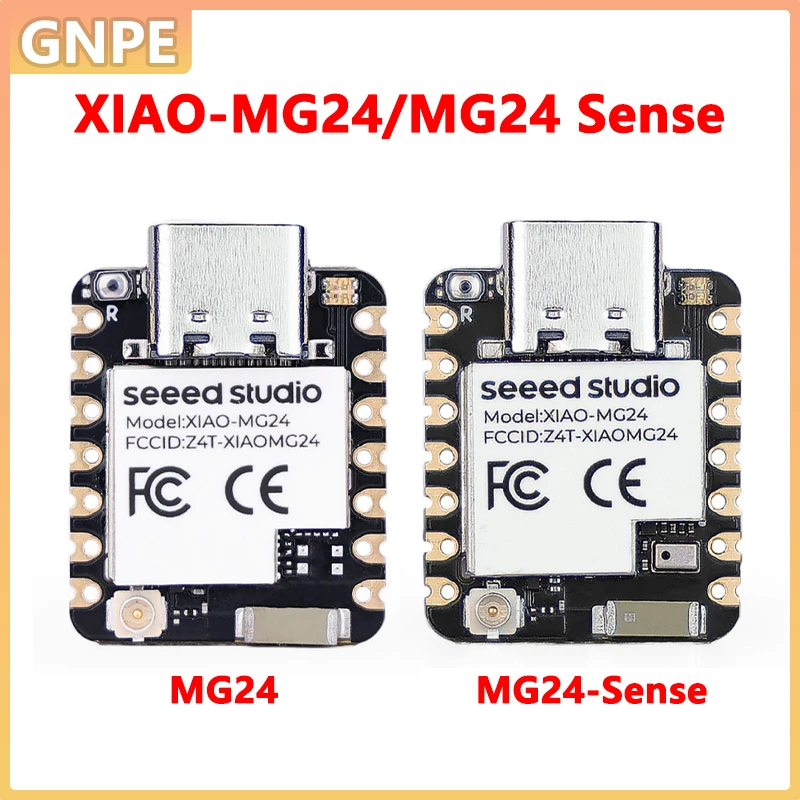 Seeed Studio XIAO MG24 MG24-Sense EFR32MG24 Ultra Low Power Board IMU Mic Antenna Matter Zigbee BLE for Arduino
Seeed Studio XIAO MG24 MG24-Sense EFR32MG24 Ultra Low Power Board IMU Mic Antenna Matter Zigbee BLE for Arduino