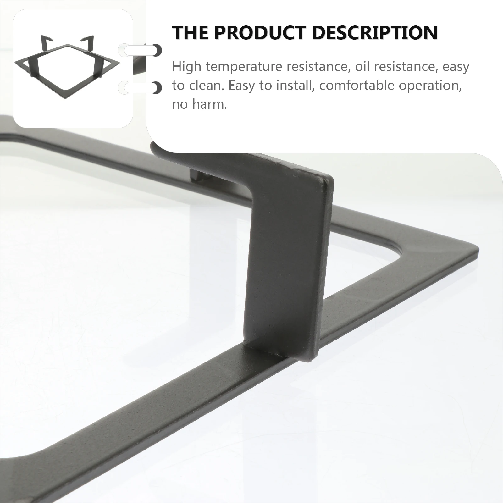 Square Stove Rack Gas Pan Support Wok Stand Grates Bracket Holder Kitchen Stove Bracket Cast Iron High Temp Resistance
Square Stove Rack Gas Pan Support Wok Stand Grates Bracket Holder Kitchen Stove Bracket Cast Iron High Temp Resistance