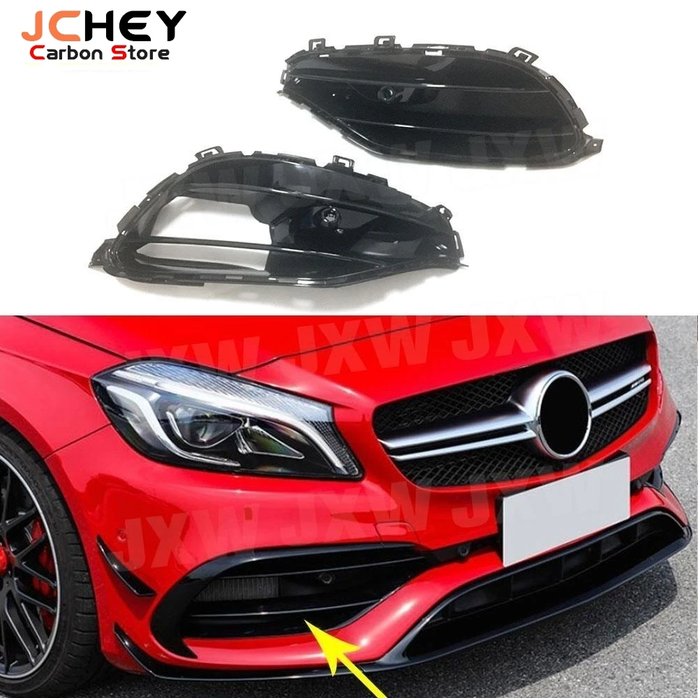 JCHEY 2pcs For Benz A Class ABS Front Bumper Vent Trim Bumper Air Vent Frame Trim For W176 A45 For AMG A180 A200 Sport 2016-2017
JCHEY 2pcs For Benz A Class ABS Front Bumper Vent Trim Bumper Air Vent Frame Trim For W176 A45 For AMG A180 A200 Sport 2016-2017