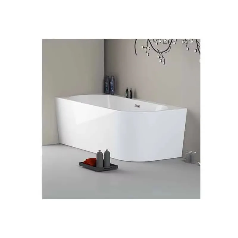 Отдельностоящая акриловая ванна для небольших домохозяйств, устанавливаемая у стены, для отелей и гостевых домов
Отдельностоящая акриловая ванна для небольших домохозяйств, устанавливаемая у стены, для отелей и гостевых домов