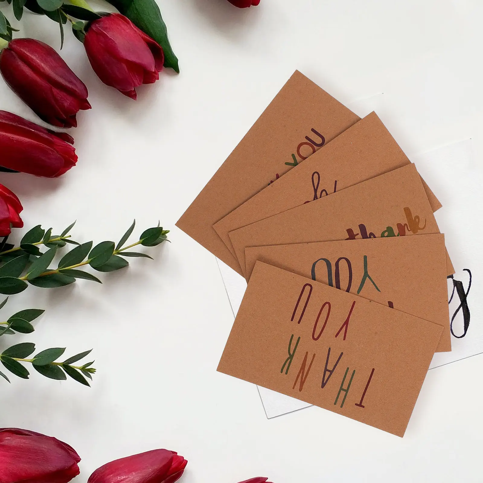 150Pcs Thank You Cards Chic Blessing Greeting Cards for Wedding Valentine Holiday Celebration Delicate Postcard
150Pcs Thank You Cards Chic Blessing Greeting Cards for Wedding Valentine Holiday Celebration Delicate Postcard
