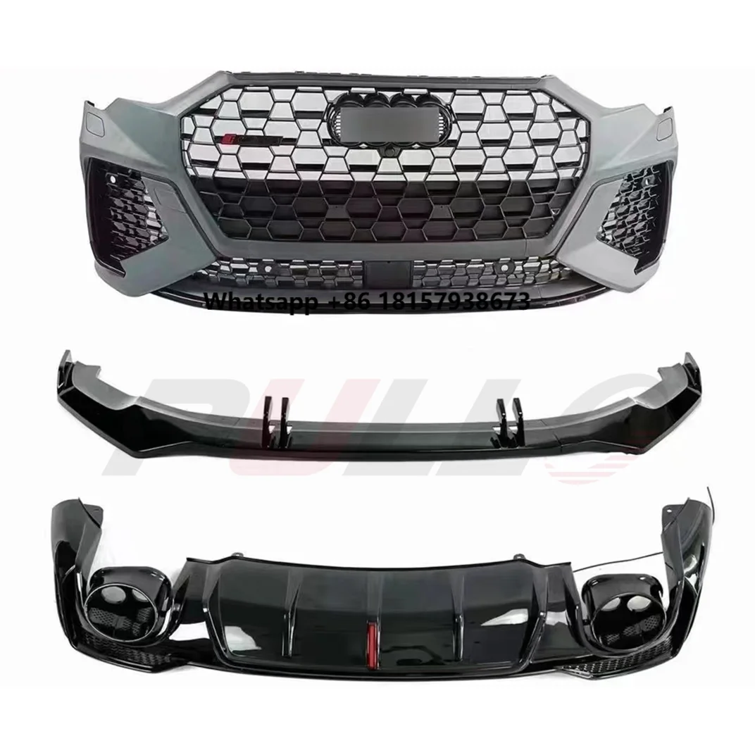 Car Upgrade Body Kit for 19-22 Q3 to RSQ3 Model Include Front Bumper with Grille Front Lip Rear Diffuser with Light
Car Upgrade Body Kit for 19-22 Q3 to RSQ3 Model Include Front Bumper with Grille Front Lip Rear Diffuser with Light