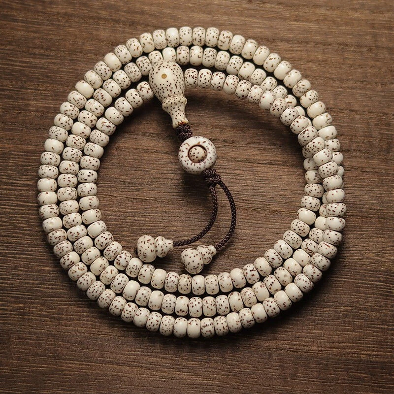 Hainan Little Moon Bodhi 108 Beads Women 5X3Mm Buddhist Bead Bracelet Necklace
Hainan Little Moon Bodhi 108 Beads Women 5X3Mm Buddhist Bead Bracelet Necklace