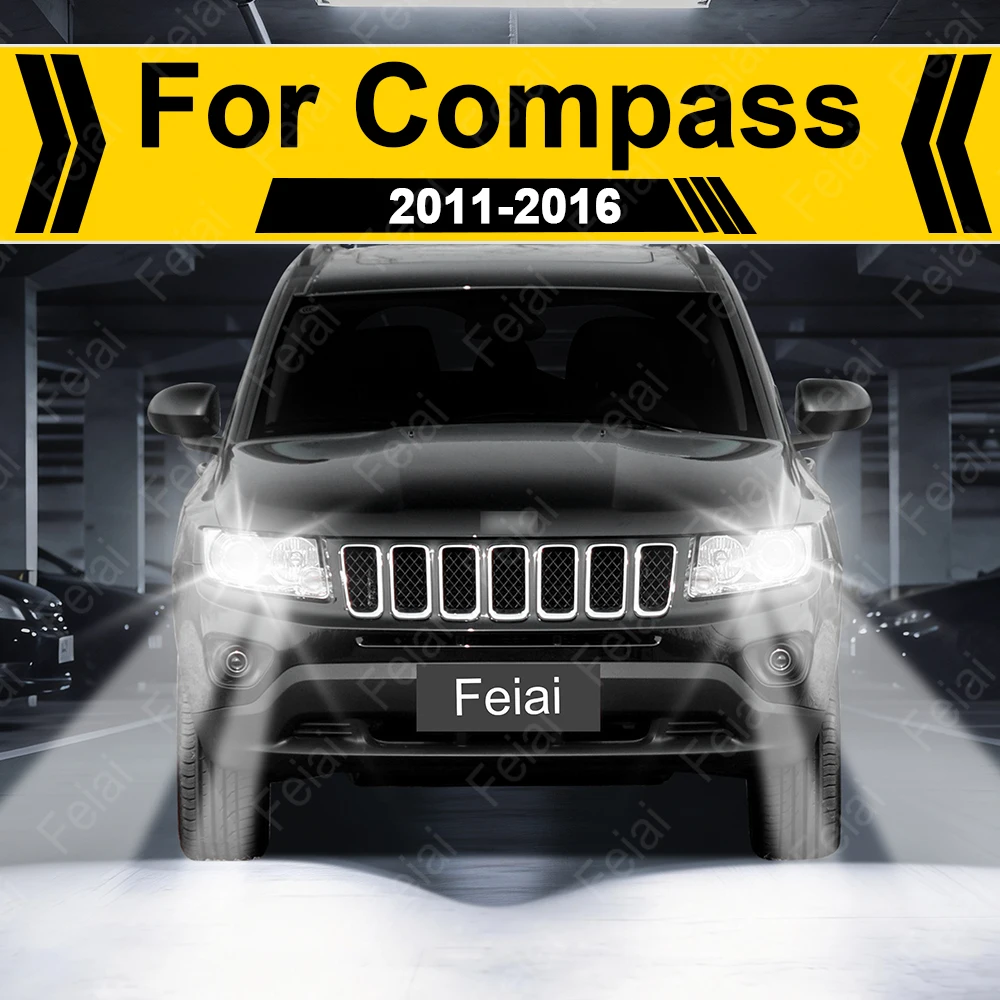 For Jeep Compass Headlights LED Light Bulb Compass MK49 2011 2012 2013 2014 2015 2016 Car Accessories Auto Headlight 6000K White
For Jeep Compass Headlights LED Light Bulb Compass MK49 2011 2012 2013 2014 2015 2016 Car Accessories Auto Headlight 6000K White