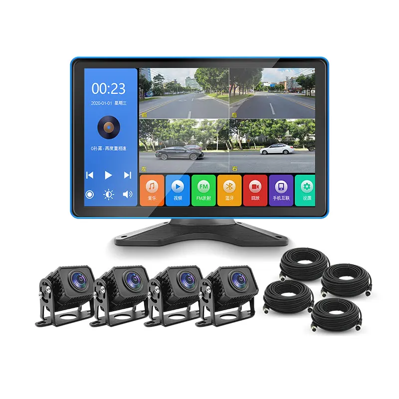 4Ch Split Display 1080P 720P 10.1inch 2.5D HD voice control Touch Screen Vehicle Monitoring Display monitores lcd
4Ch Split Display 1080P 720P 10.1inch 2.5D HD voice control Touch Screen Vehicle Monitoring Display monitores lcd