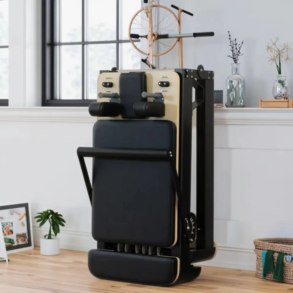 Функциональный тренажер Reformer Pieghevole Essential Pilates Studio, высококачественный домашний складной алюминиевый сплав, регулируемый премиум-класса
Функциональный тренажер Reformer Pieghevole Essential Pilates Studio, высококачественный домашний складной алюминиевый сплав, регулируемый премиум-класса