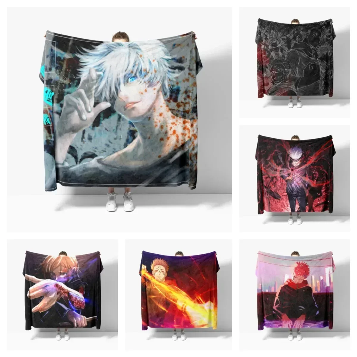 Anime Spell Fighting Back Soft Flannel Blanket Breathable Warm Bedding & Travel Blanket Sofa Blanket Bed Blanket Customizable
Anime Spell Fighting Back Soft Flannel Blanket Breathable Warm Bedding & Travel Blanket Sofa Blanket Bed Blanket Customizable