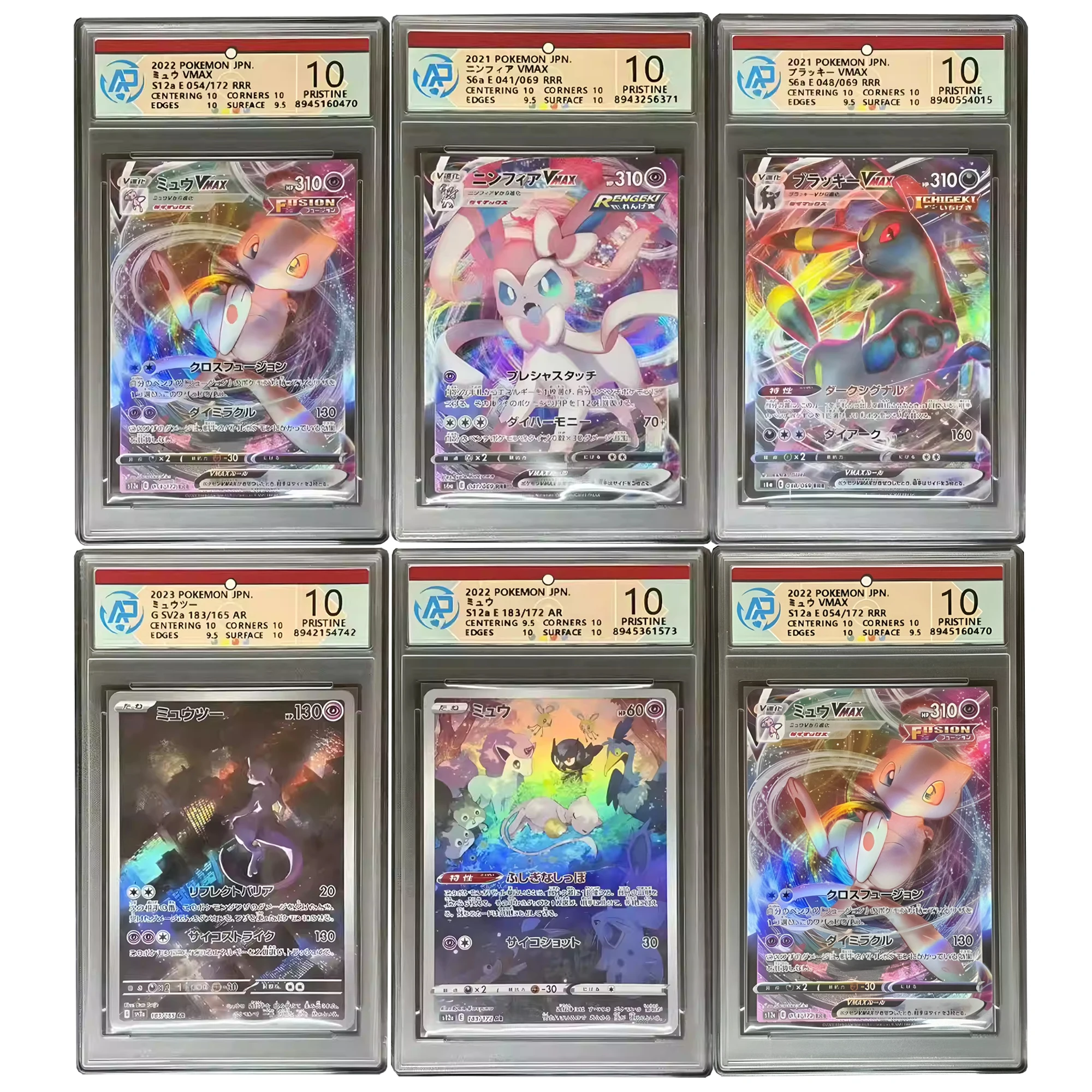 Оригинальная японская версия PTCG Mew Mewtwo, коллекция 10.0, карта с рейтингом, классическая ограниченная серия, аниме-карты Eeveelution, подарочные игрушки
Оригинальная японская версия PTCG Mew Mewtwo, коллекция 10.0, карта с рейтингом, классическая ограниченная серия, аниме-карты Eeveelution, подарочные игрушки