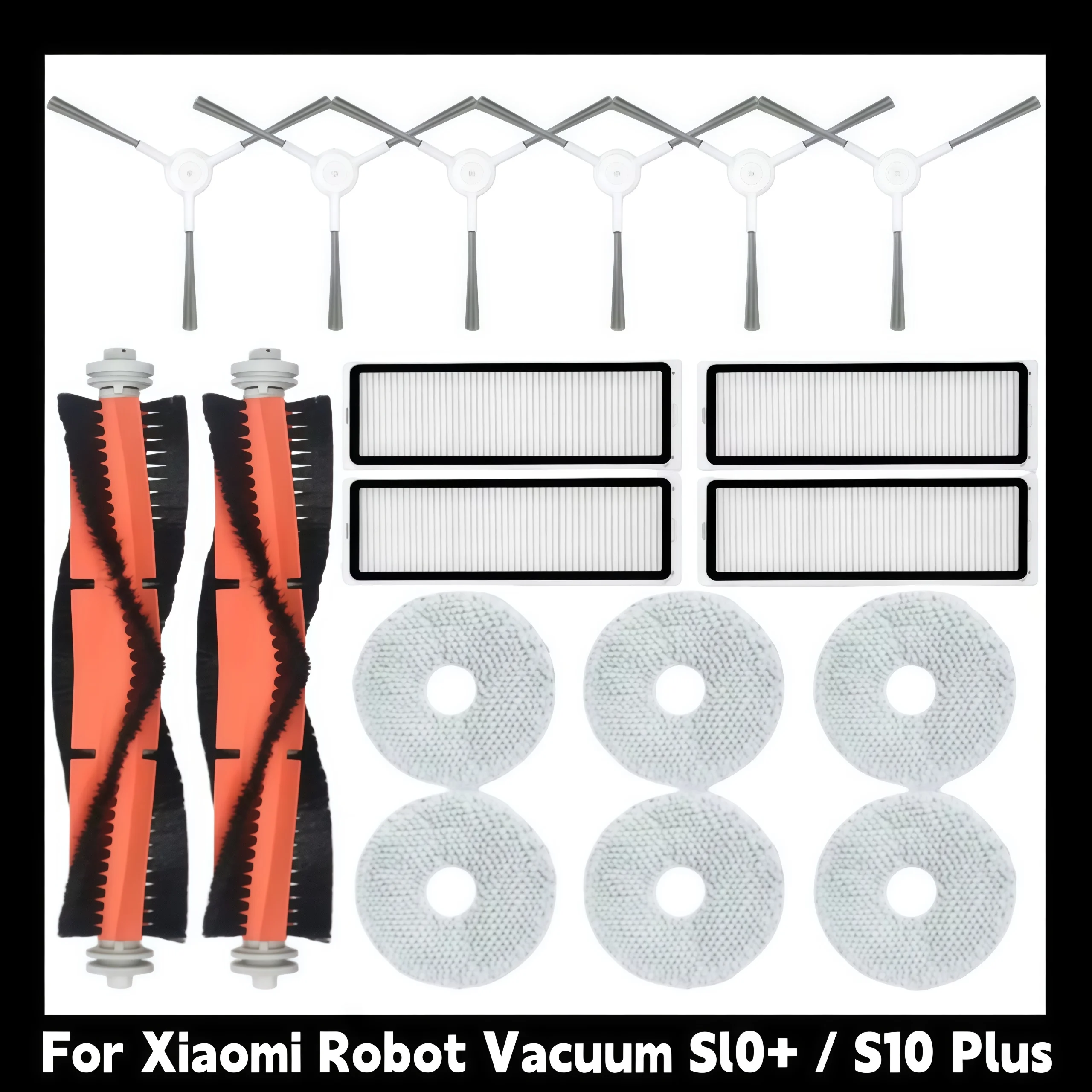 For Xiaomi Robot Vacuum S10+ / S10 Plus Accessories Main Side Brush Hepa Filter Mop Rag Cloth Spare Parts
For Xiaomi Robot Vacuum S10+ / S10 Plus Accessories Main Side Brush Hepa Filter Mop Rag Cloth Spare Parts
