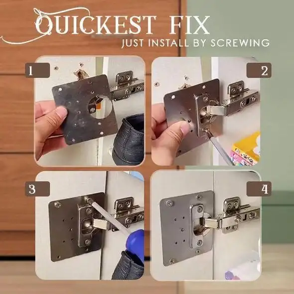 Cabinet Hinge Repair Plate Hinge Repair Plate Resistant Stainless Steel Household Hardware Hinge Fixing Plate Repair Mount Tools
Cabinet Hinge Repair Plate Hinge Repair Plate Resistant Stainless Steel Household Hardware Hinge Fixing Plate Repair Mount Tools