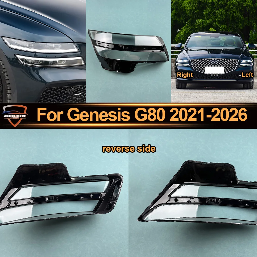 For Genesis 2021 2022 2023-2026 G80 Headlight Cover Shade Headlamp Shell Transparent Lampshade Plexiglass Replace Original Lens
For Genesis 2021 2022 2023-2026 G80 Headlight Cover Shade Headlamp Shell Transparent Lampshade Plexiglass Replace Original Lens
