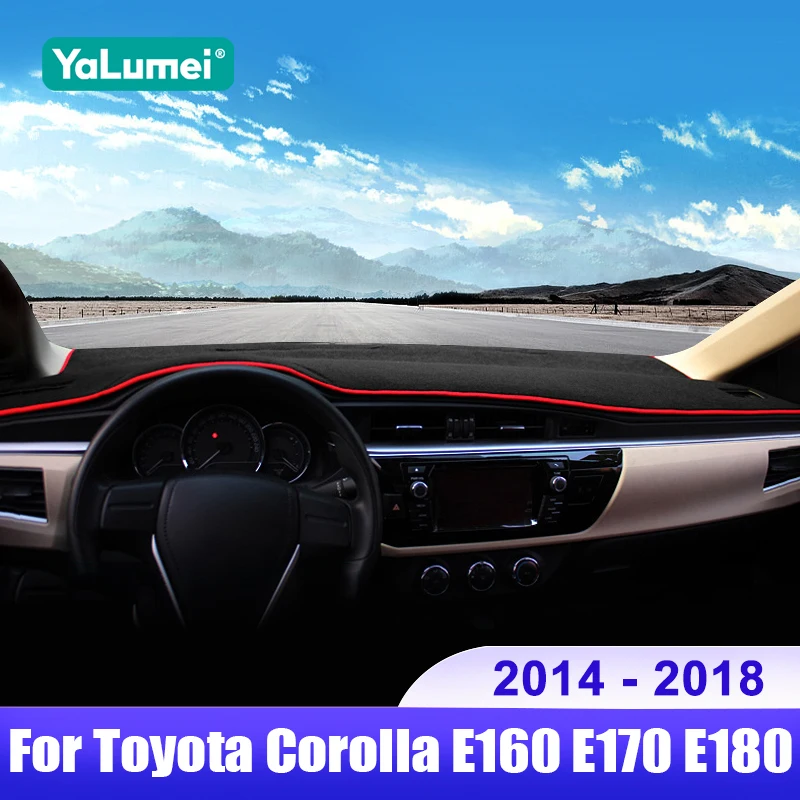 For Toyota Corolla E160 E170 E180 2014 2015 2016 2017 2018 Car Dashboard Cover Dash Mat Sun Shade Non-slip Pad Accessories
For Toyota Corolla E160 E170 E180 2014 2015 2016 2017 2018 Car Dashboard Cover Dash Mat Sun Shade Non-slip Pad Accessories