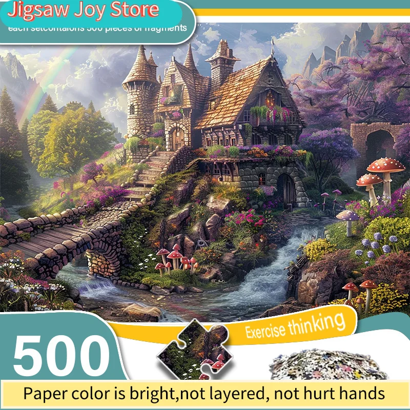 A Box of (A) Adult Puzzles, with Mountain Castle Design - Scratch-Resistant, Challenging, Suitable for Adults, Family Entertai
A Box of (A) Adult Puzzles, with Mountain Castle Design - Scratch-Resistant, Challenging, Suitable for Adults, Family Entertai