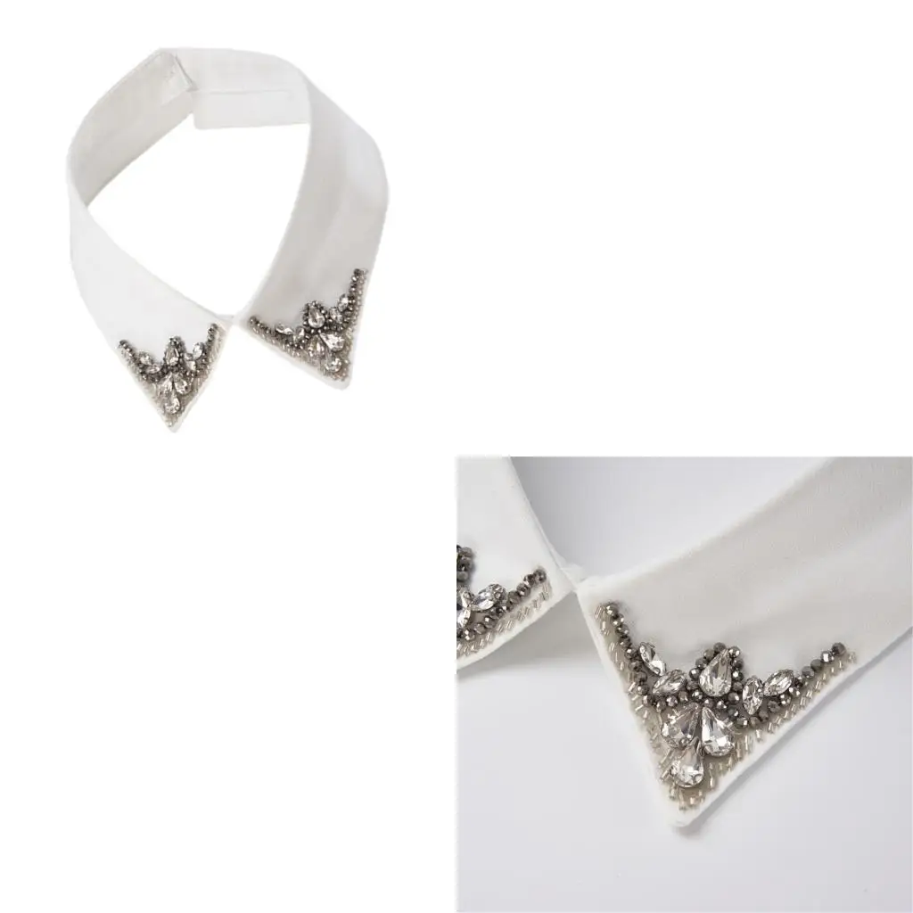 Стильный съемный шейный платок из бисера, регулируемый задний воротник из полиэстера, аксессуар для современных женщин
Стильный съемный шейный платок из бисера, регулируемый задний воротник из полиэстера, аксессуар для современных женщин