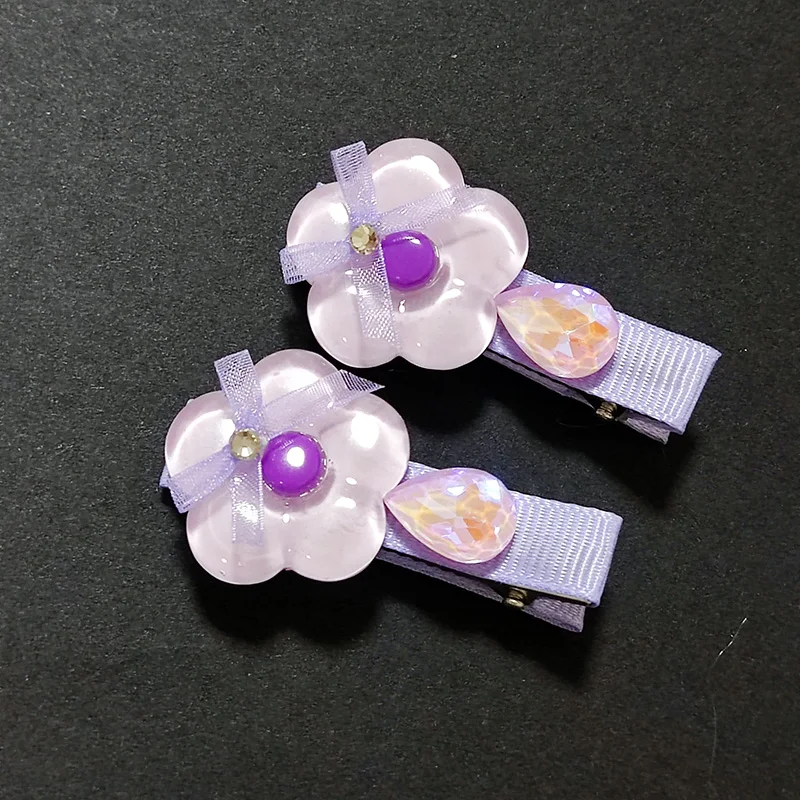2Pcs Purple Rhinestone Elegant Flower Hair Clips For Kids Ladies Hairpin Hair Accessories Korean Style Bair Accessories
2Pcs Purple Rhinestone Elegant Flower Hair Clips For Kids Ladies Hairpin Hair Accessories Korean Style Bair Accessories