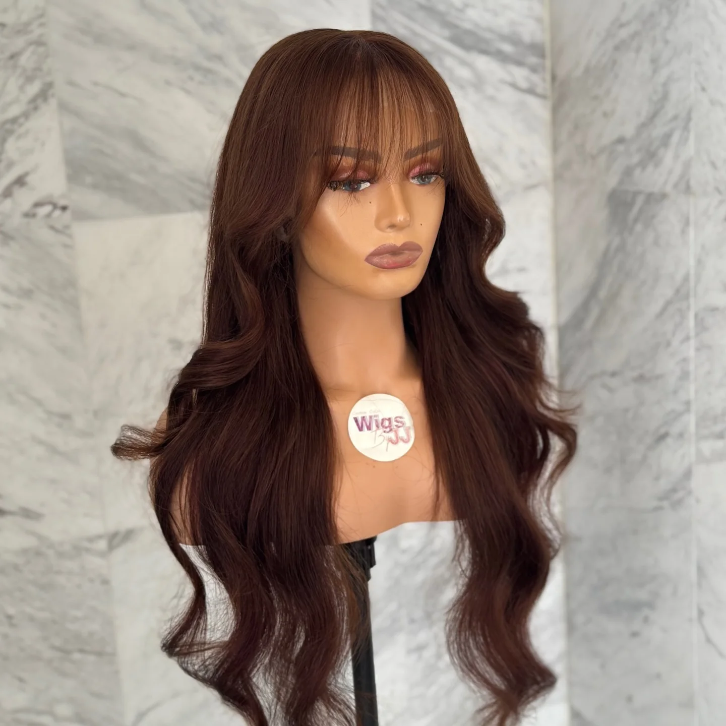 Reddish Brown 13x4 Lace Front Synthetic Hair Wigs for Black Women Glueless Natural Hairline Fringe Lace Wigs Top Quality Wigs
Reddish Brown 13x4 Lace Front Synthetic Hair Wigs for Black Women Glueless Natural Hairline Fringe Lace Wigs Top Quality Wigs