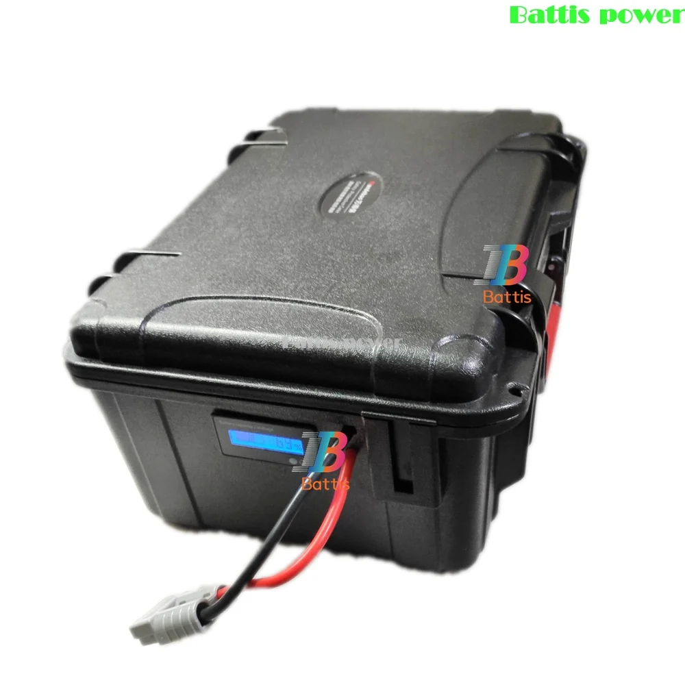 Waterproof Lifepo4 24V 50Ah 60Ah 80Ah 100Ah 120Ah 150Ah 200Ah lithium battery with BMS for trolling motor inverter +10A Charger
Waterproof Lifepo4 24V 50Ah 60Ah 80Ah 100Ah 120Ah 150Ah 200Ah lithium battery with BMS for trolling motor inverter +10A Charger