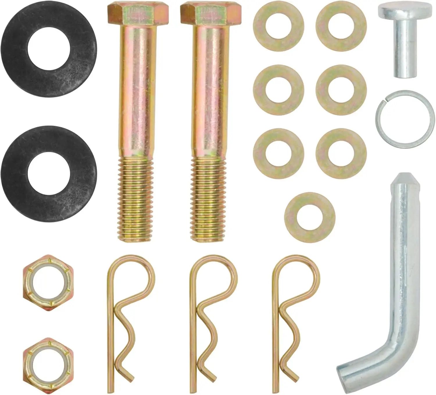 17076 Replacement Round Bar Weight Distribution Hitch Hardware Kit, YELLOW ZINC
17076 Replacement Round Bar Weight Distribution Hitch Hardware Kit, YELLOW ZINC