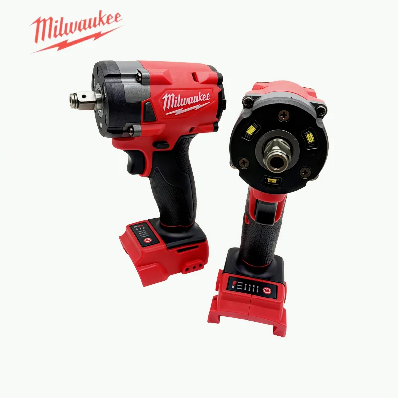 18V Milwaukee M18 FIW212 1/2 inch impact wrench: professional maintenance tool for automobiles and household appliances.
18V Milwaukee M18 FIW212 1/2 inch impact wrench: professional maintenance tool for automobiles and household appliances.