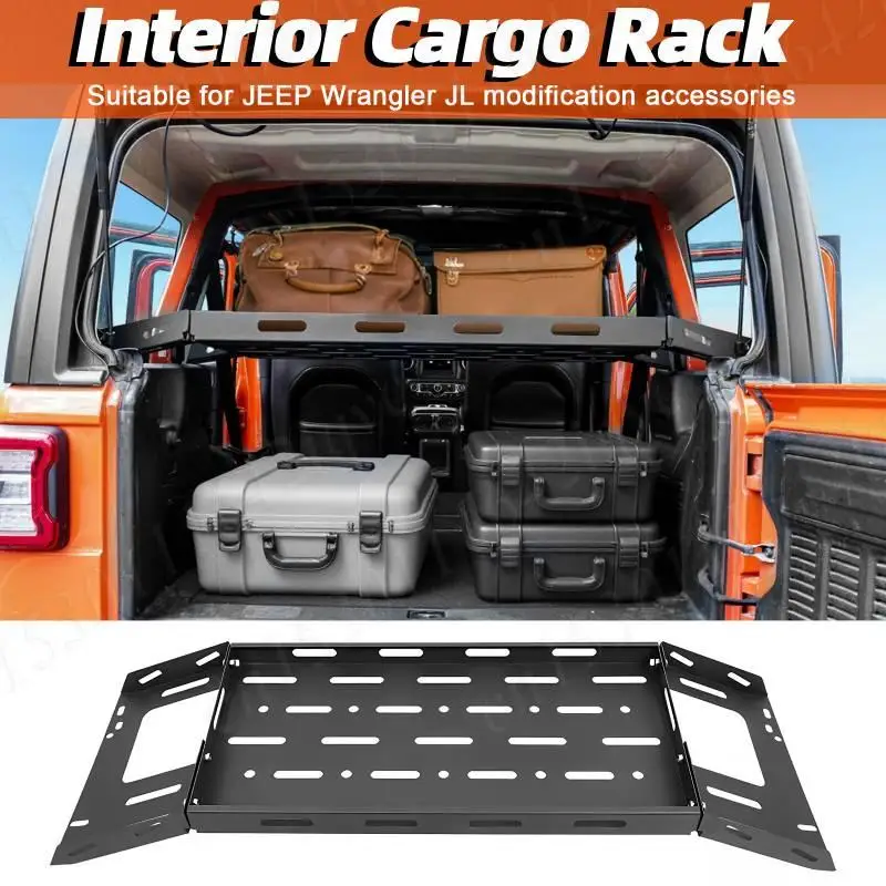 Задний багажник, внутренняя грузовая стойка, корзина для хранения, багажник, задний багажник, металлическая стальная полка, подходит для Jeep Wrangler JL, аксессуары
Задний багажник, внутренняя грузовая стойка, корзина для хранения, багажник, задний багажник, металлическая стальная полка, подходит для Jeep Wrangler JL, аксессуары