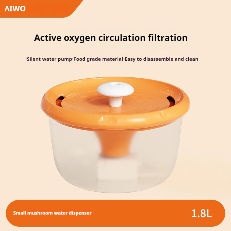 Pet Water Dispenser 1.8L Big Capacity,Cat Silent Water Pump, Detachable Filtering Automatic Water Dispenser Pet Supplies
Pet Water Dispenser 1.8L Big Capacity,Cat Silent Water Pump, Detachable Filtering Automatic Water Dispenser Pet Supplies