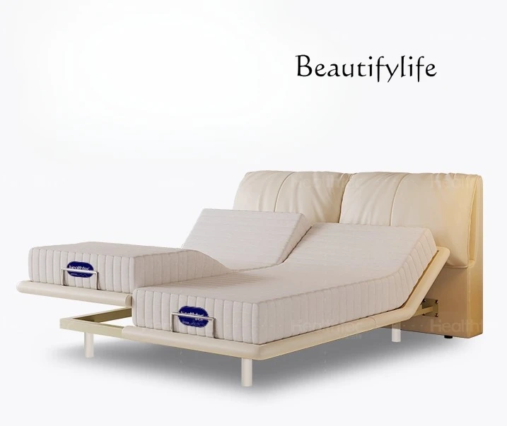 Nordic multi-function automatic intelligent electric bed does not disturb each other split double bed suspended bed
Nordic multi-function automatic intelligent electric bed does not disturb each other split double bed suspended bed