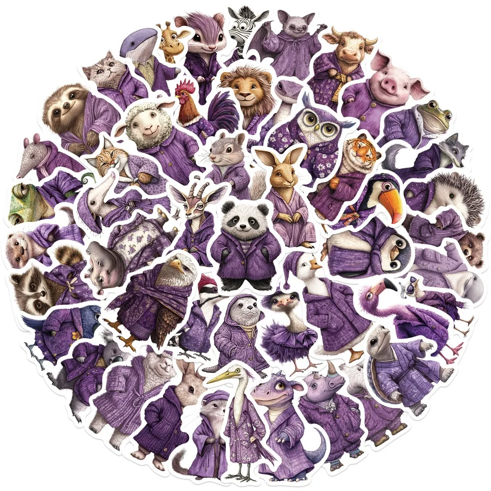 10/50PCS Ins Purple Cute Funny Animals Stickers Graffiti Decals Kids Toy For Laptop Luggage Skateboards Scrapbook Guitar Sticker
10/50PCS Ins Purple Cute Funny Animals Stickers Graffiti Decals Kids Toy For Laptop Luggage Skateboards Scrapbook Guitar Sticker