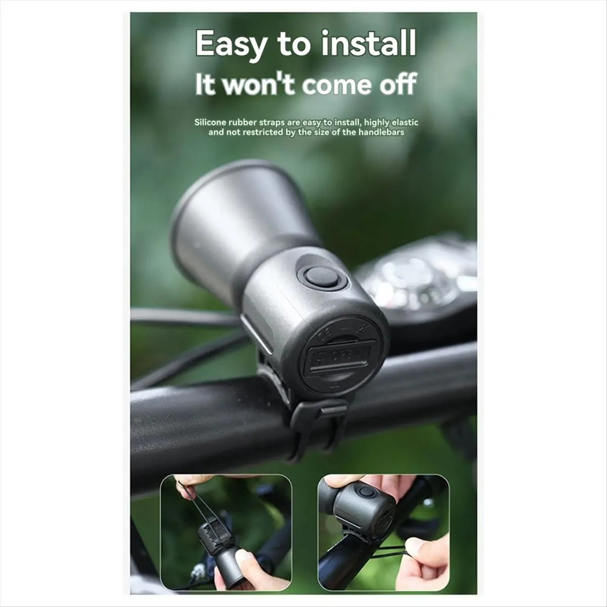 AD10 120DB Loud Sound Bicycle Horn Portable Road Bike Bell Universal Warning Bell Bike Accessories
AD10 120DB Loud Sound Bicycle Horn Portable Road Bike Bell Universal Warning Bell Bike Accessories