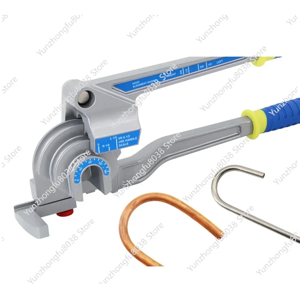 3-in-1 Tubing Bender 180 Degrees Aluminum Alloy Tube Bender 1/4" 3/8" 1/2" 6/10/12mm For Precision Bending For Gas Appliance
3-in-1 Tubing Bender 180 Degrees Aluminum Alloy Tube Bender 1/4" 3/8" 1/2" 6/10/12mm For Precision Bending For Gas Appliance
