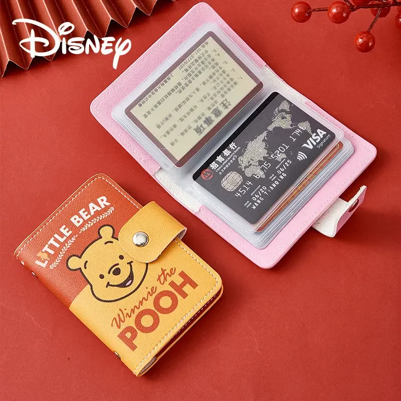 Disney Winnie The Pooh ID Card Holder Kawaii Cartoon Lotso Large Capacity Thin Compact Anti-magnetic and Anti-theft Card Holder
Disney Winnie The Pooh ID Card Holder Kawaii Cartoon Lotso Large Capacity Thin Compact Anti-magnetic and Anti-theft Card Holder