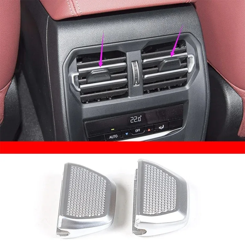 For BMW 2 3 4 Series F44 G20 F36 2020-25 ABS Car Rear Row Air Outlet Adjusting Rod Cover Trim Stickers Car Interior Accessories
For BMW 2 3 4 Series F44 G20 F36 2020-25 ABS Car Rear Row Air Outlet Adjusting Rod Cover Trim Stickers Car Interior Accessories