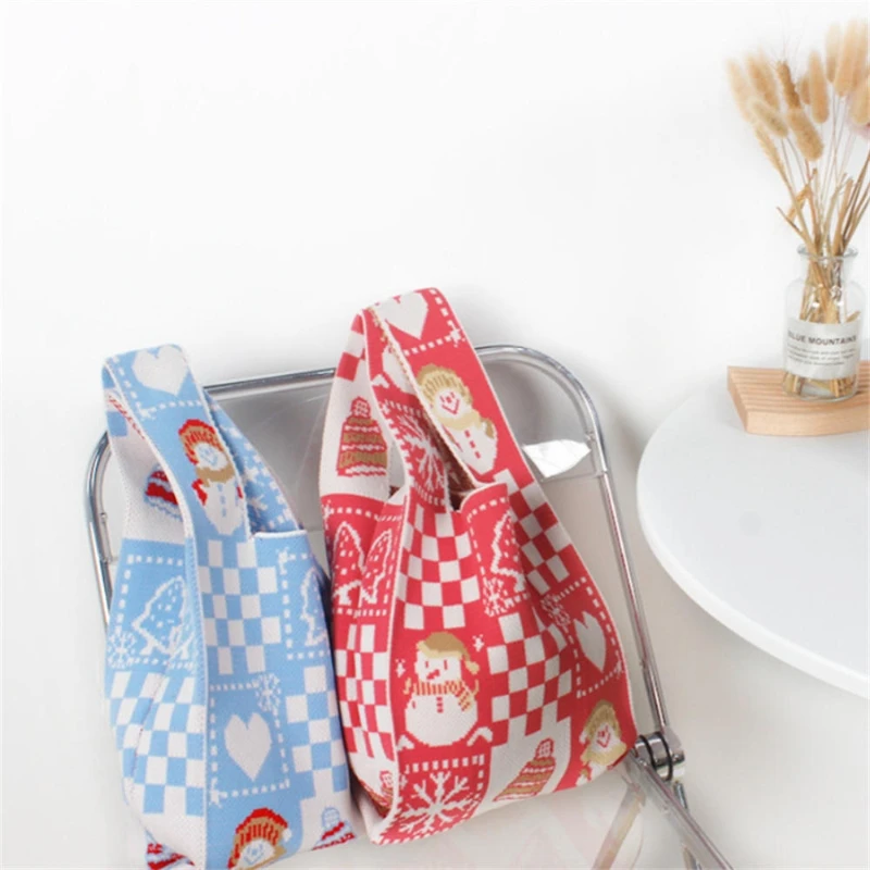 Original Design New Vest Bag Christmas Snowman Knitting Bag Women Carrying Bag Large Capacity Casual Tote Bag Handbag
Original Design New Vest Bag Christmas Snowman Knitting Bag Women Carrying Bag Large Capacity Casual Tote Bag Handbag