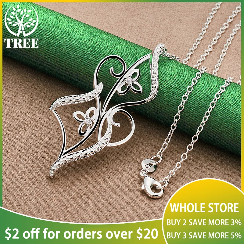 ALITREE 925 Sterling Silver Geometric Flower Pendant Necklace For Women necklaces Fashion Birthday Party Wedding Jewelry Gifts
ALITREE 925 Sterling Silver Geometric Flower Pendant Necklace For Women necklaces Fashion Birthday Party Wedding Jewelry Gifts