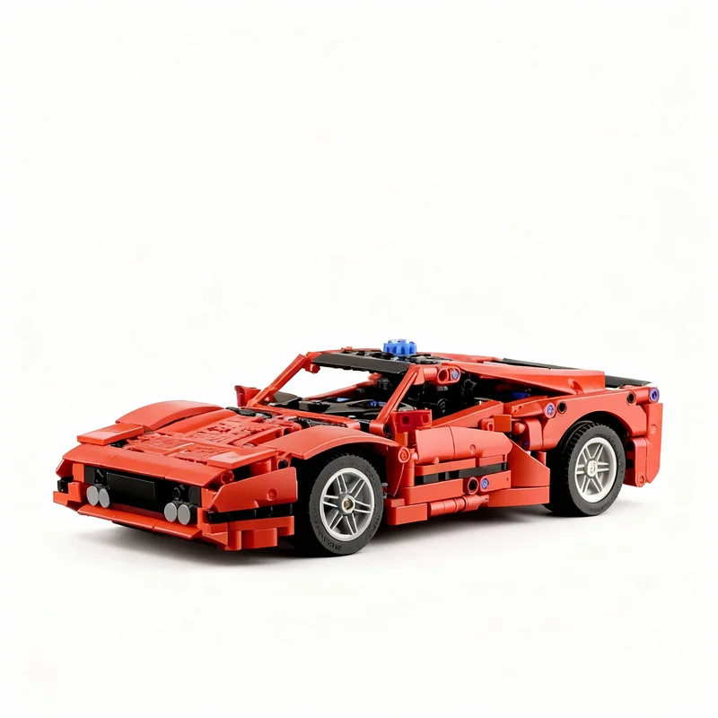 818pcs MOC Ferrar 288 GTO B Model Alternate Technical Building Blocks Construction Toy Christmas Gifts DIY Creative Idea Brick
818pcs MOC Ferrar 288 GTO B Model Alternate Technical Building Blocks Construction Toy Christmas Gifts DIY Creative Idea Brick