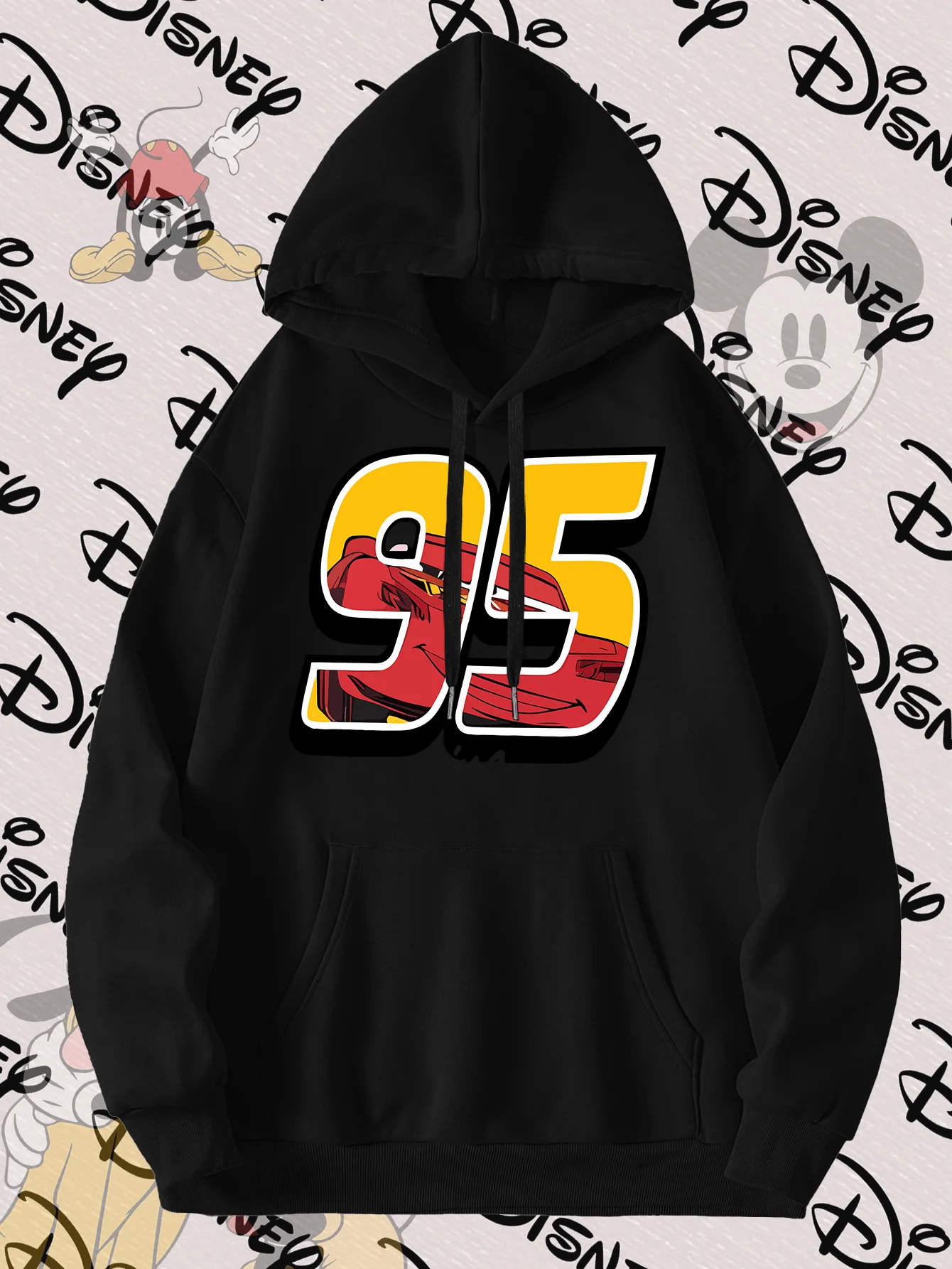 Мужская толстовка с капюшоном Disney Cars Lightning McQueen, осень-зима, повседневный пуловер унисекс, спортивный костюм, одежда, толстовка большого размера
Мужская толстовка с капюшоном Disney Cars Lightning McQueen, осень-зима, повседневный пуловер унисекс, спортивный костюм, одежда, толстовка большого размера