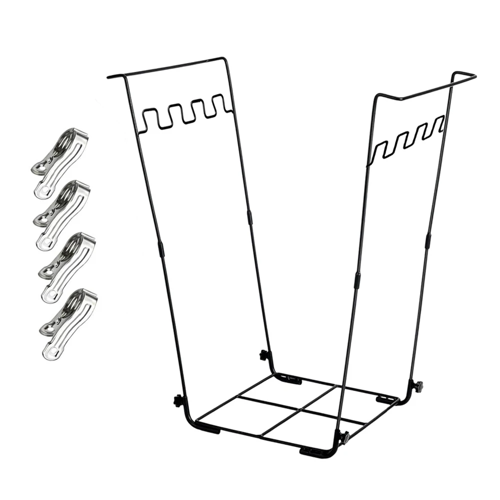 Garbage bag rack for garden with clips fits For 3045 gallon bags plastic design sturdy holder for yard waste and camping
Garbage bag rack for garden with clips fits For 3045 gallon bags plastic design sturdy holder for yard waste and camping