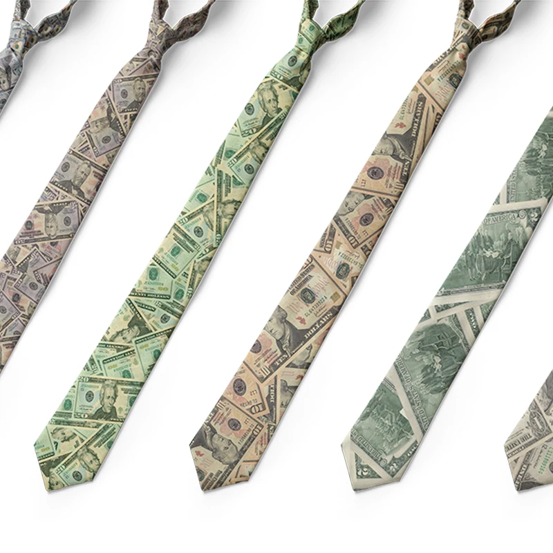 Men's Printed Tie Fashion Dollar Pattern Personality Pascual Men's Tie 8 Cm Wide Tie Wedding Party Accessories
Men's Printed Tie Fashion Dollar Pattern Personality Pascual Men's Tie 8 Cm Wide Tie Wedding Party Accessories