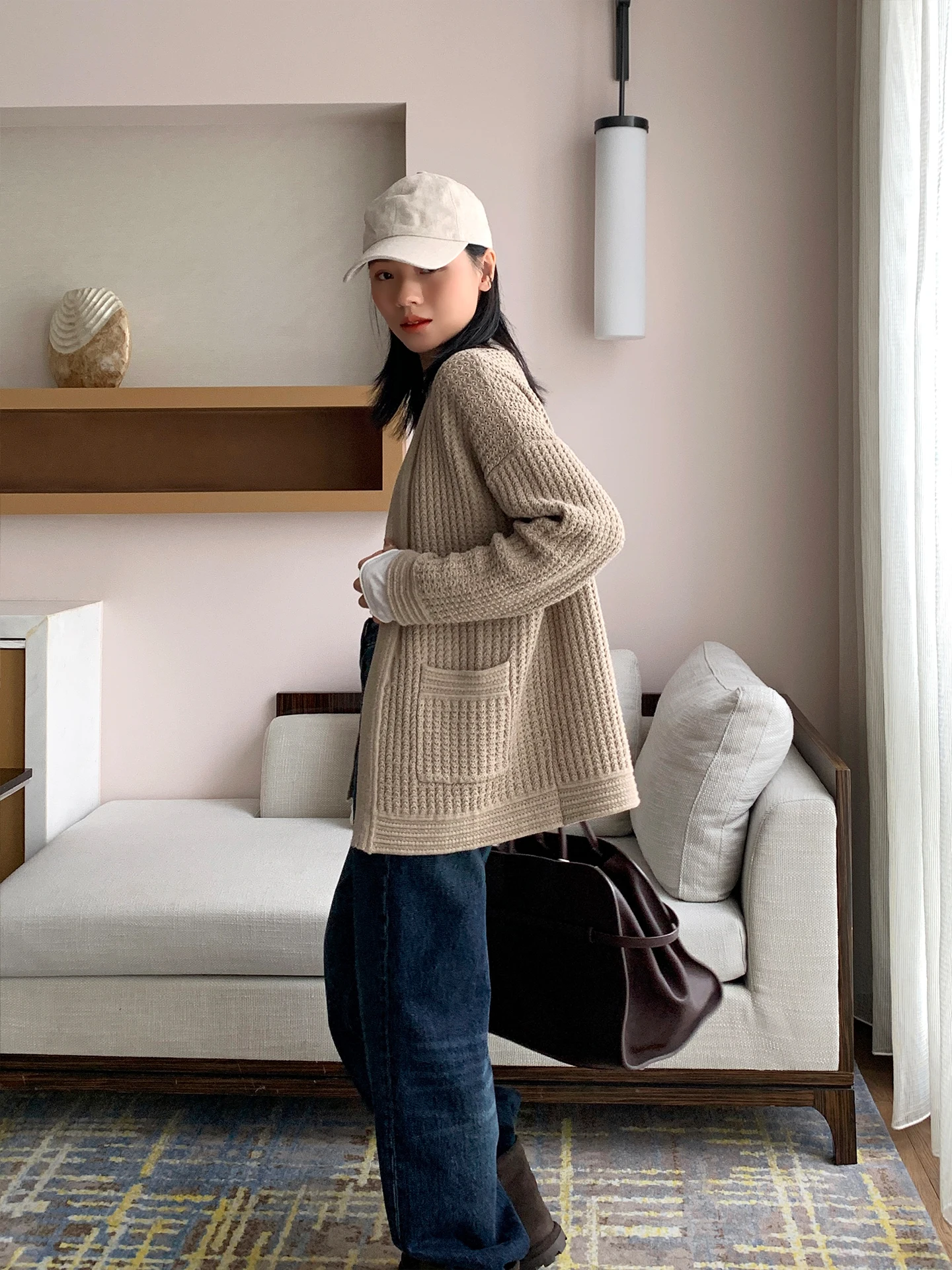 MUALLYCHEN повседневное винтажное полевое текстура Thi игольчатый открытый кардиган с оulder Drop Nel пальто женское хлопковое длинное све V-Ne
MUALLYCHEN повседневное винтажное полевое текстура Thi игольчатый открытый кардиган с оulder Drop Nel пальто женское хлопковое длинное све V-Ne