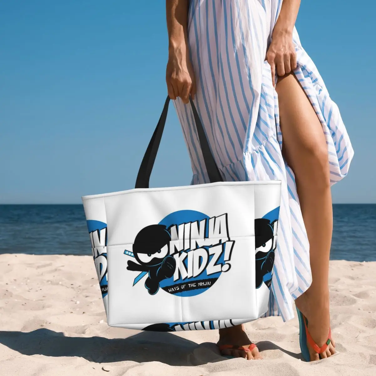Ninja Kidz Beach Tote Bag Sport Gym Yoga Duffle Large Tote Bag Women Travel Bag Fitness bag
Ninja Kidz Beach Tote Bag Sport Gym Yoga Duffle Large Tote Bag Women Travel Bag Fitness bag