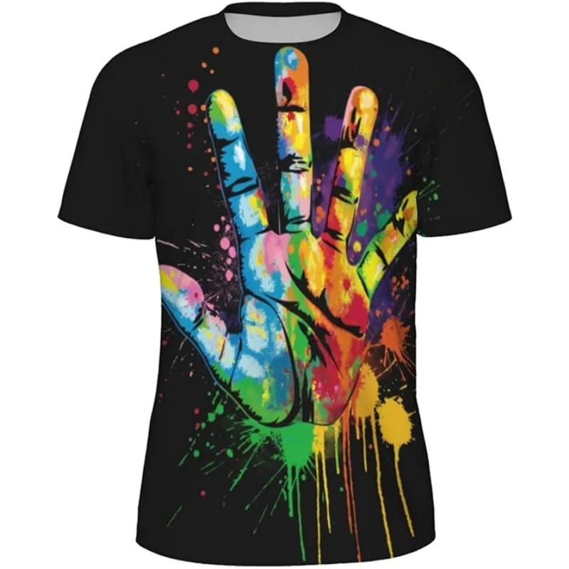3D Pattern Print T-Shirt with Design Breathable Cool Lightweight Flexible Easy to Match Diverse
3D Pattern Print T-Shirt with Design Breathable Cool Lightweight Flexible Easy to Match Diverse