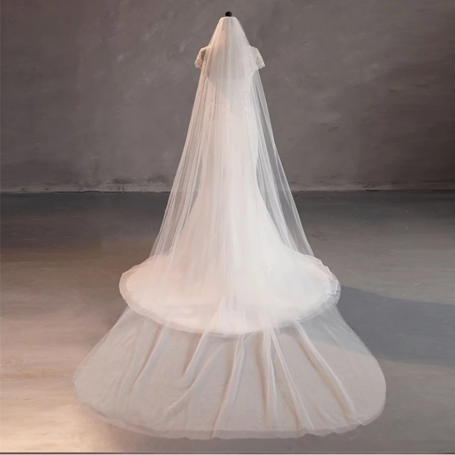 Новое поступление, свадебная фата, двухслойная, мягкая фата из тюля с обрезанными краями, черная фата невесты 1*3 м, фата Velo De Novia Boda 2026
Новое поступление, свадебная фата, двухслойная, мягкая фата из тюля с обрезанными краями, черная фата невесты 1*3 м, фата Velo De Novia Boda 2026