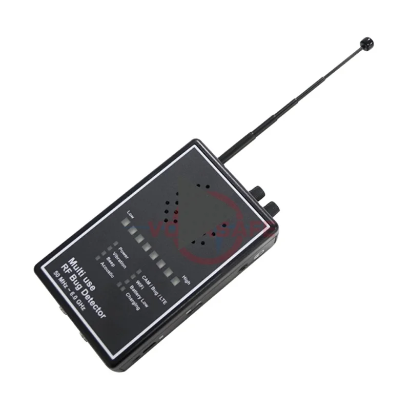50 MHz ~ 6.0 GHz Spy Digital Microphone Detector Radio Frequency Detector Detecting Wireless Camera
50 MHz ~ 6.0 GHz Spy Digital Microphone Detector Radio Frequency Detector Detecting Wireless Camera