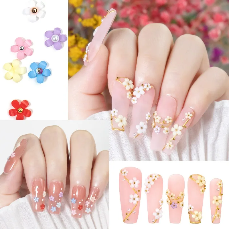 6Pcs/Box Nail Art Decorations Assorted Sizes Flower Resin Accessories Flower Pearl Nail Art Accessories Nail Jewelry Components
6Pcs/Box Nail Art Decorations Assorted Sizes Flower Resin Accessories Flower Pearl Nail Art Accessories Nail Jewelry Components