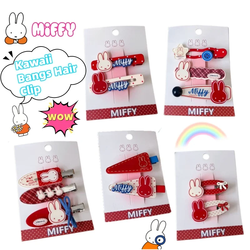 Miffy Rabbit Hair Clip High Color Value Cute Face Washing Photo Decorative Side Clip Cartoon All-match Broken Hair Bangs Clip
Miffy Rabbit Hair Clip High Color Value Cute Face Washing Photo Decorative Side Clip Cartoon All-match Broken Hair Bangs Clip