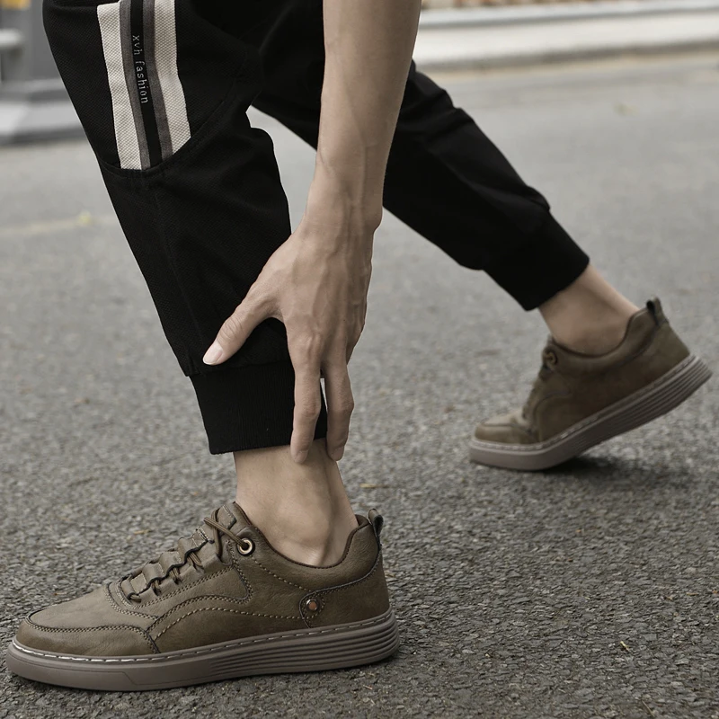 Men Oxfords Shoes Lace Up Leather Casual Shoes Autumn Men Outdoor Walking Comfortable Mens Sneakers Fashion Soft Men Board Shoes
Men Oxfords Shoes Lace Up Leather Casual Shoes Autumn Men Outdoor Walking Comfortable Mens Sneakers Fashion Soft Men Board Shoes