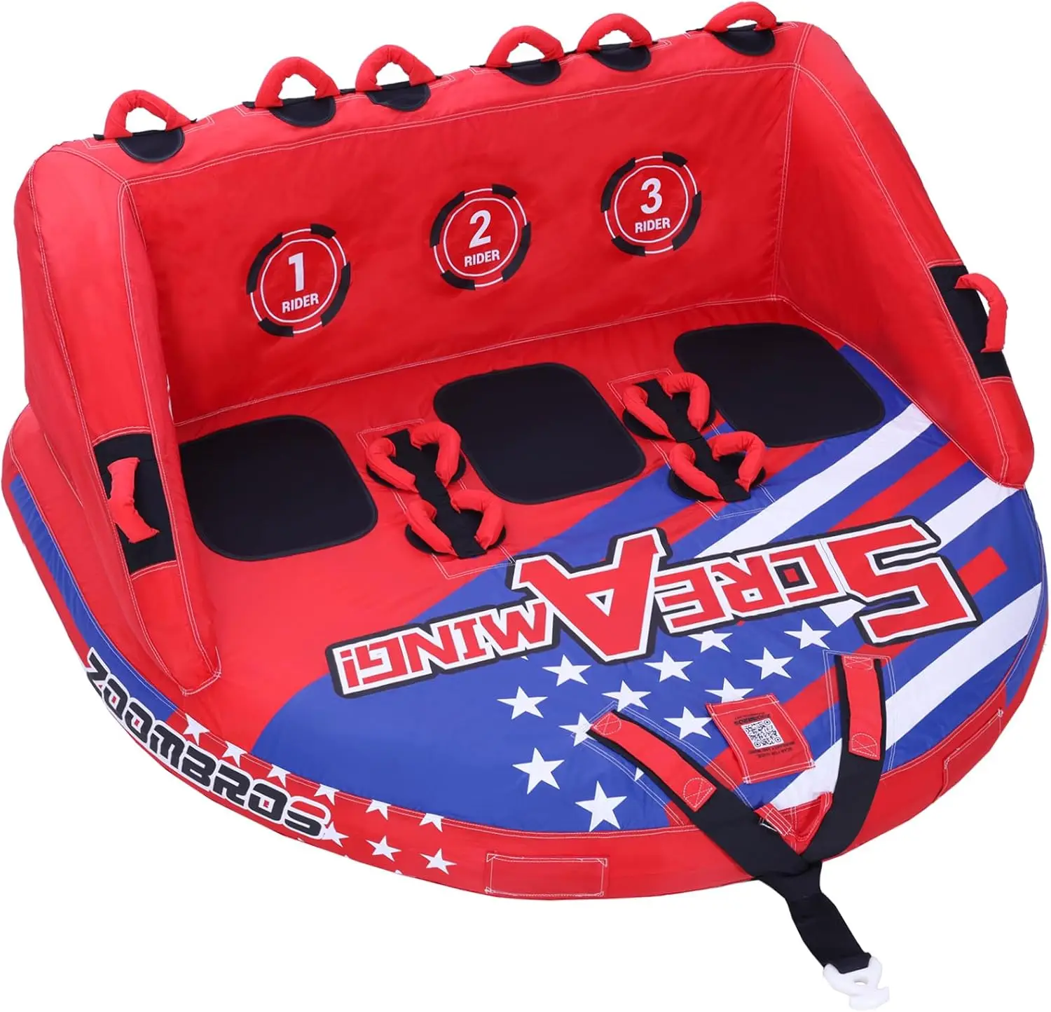Towable Tubes for Boating 2 3 Person Front Back Tow Points Sofa Style Boat Tubes and Towables Holds 340 510 lbs Large Capacity
Towable Tubes for Boating 2 3 Person Front Back Tow Points Sofa Style Boat Tubes and Towables Holds 340 510 lbs Large Capacity